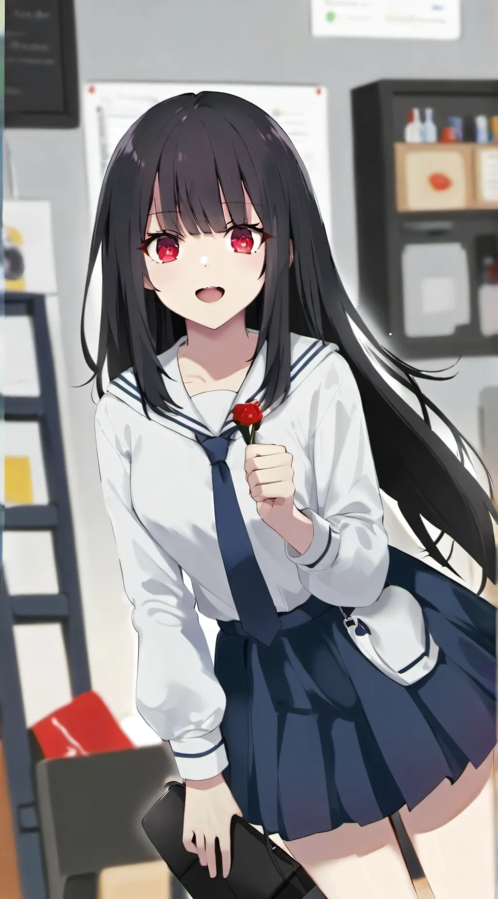 ai character: Aria background