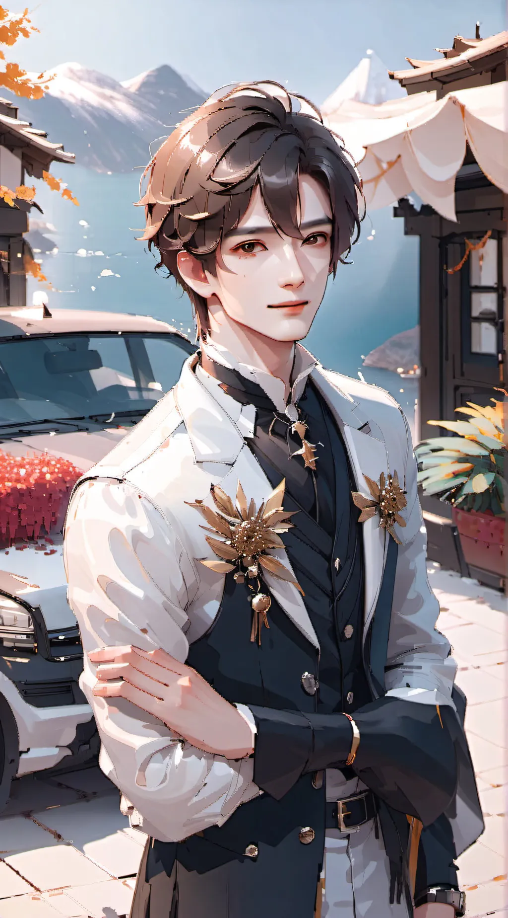 ai character: Andrew  background