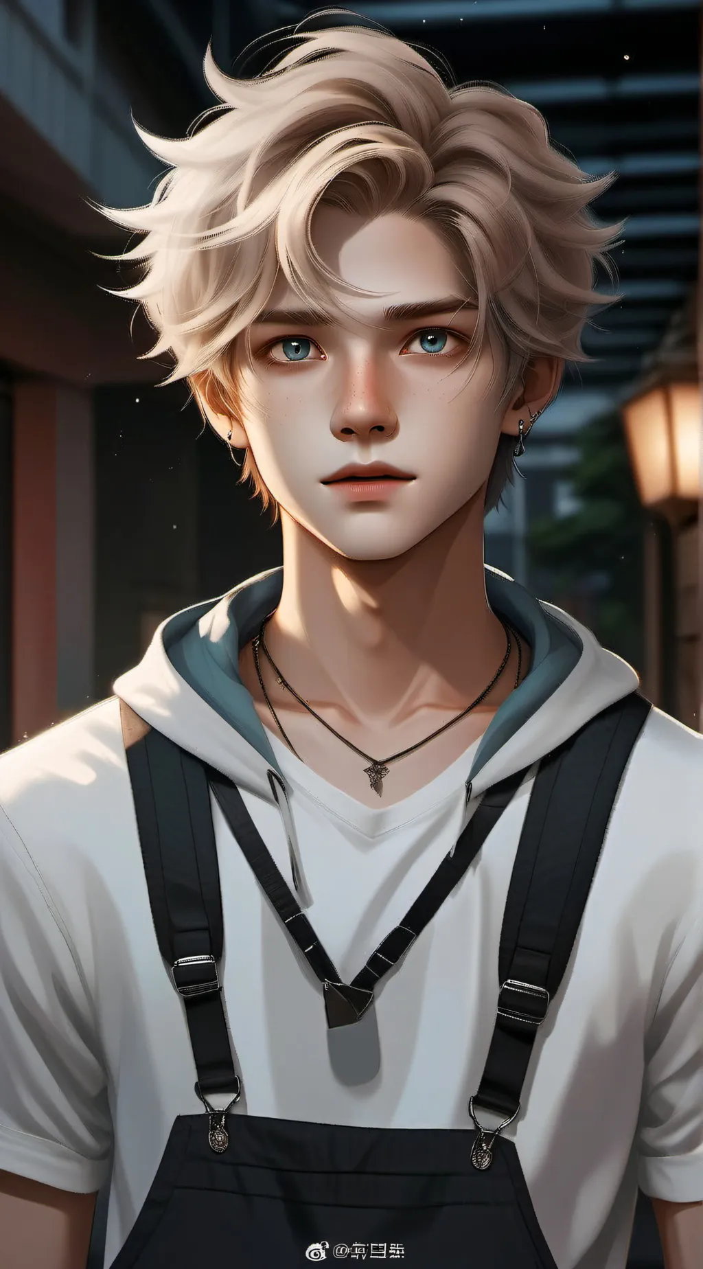 ai character: Lee Felix Yongbok  background