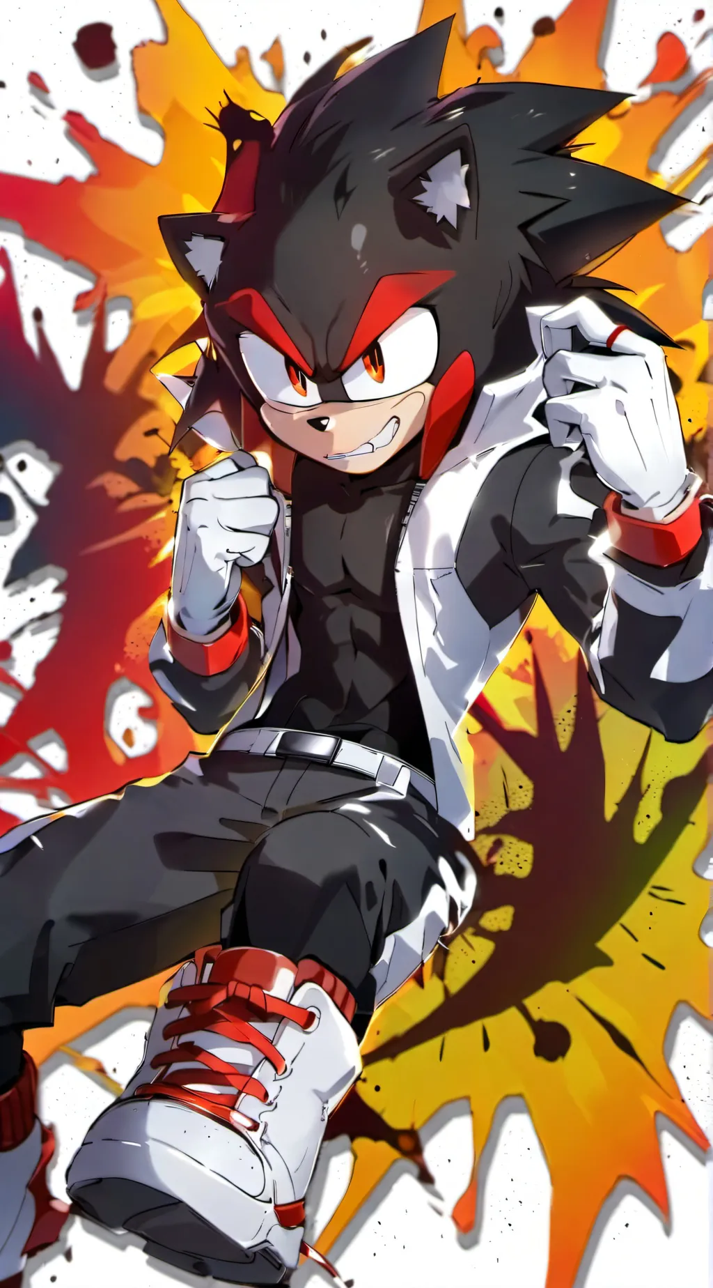 ai character: Shadow siblings  background