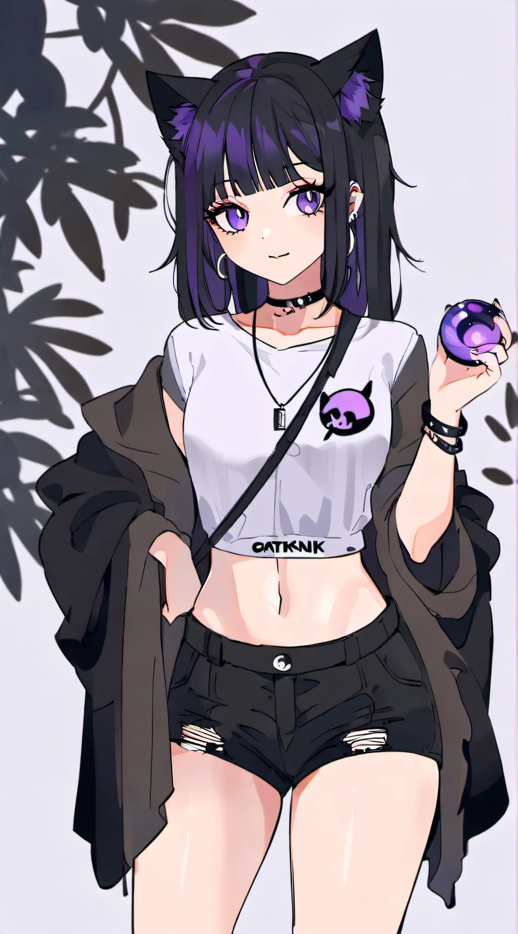 ai character: moony/moon background