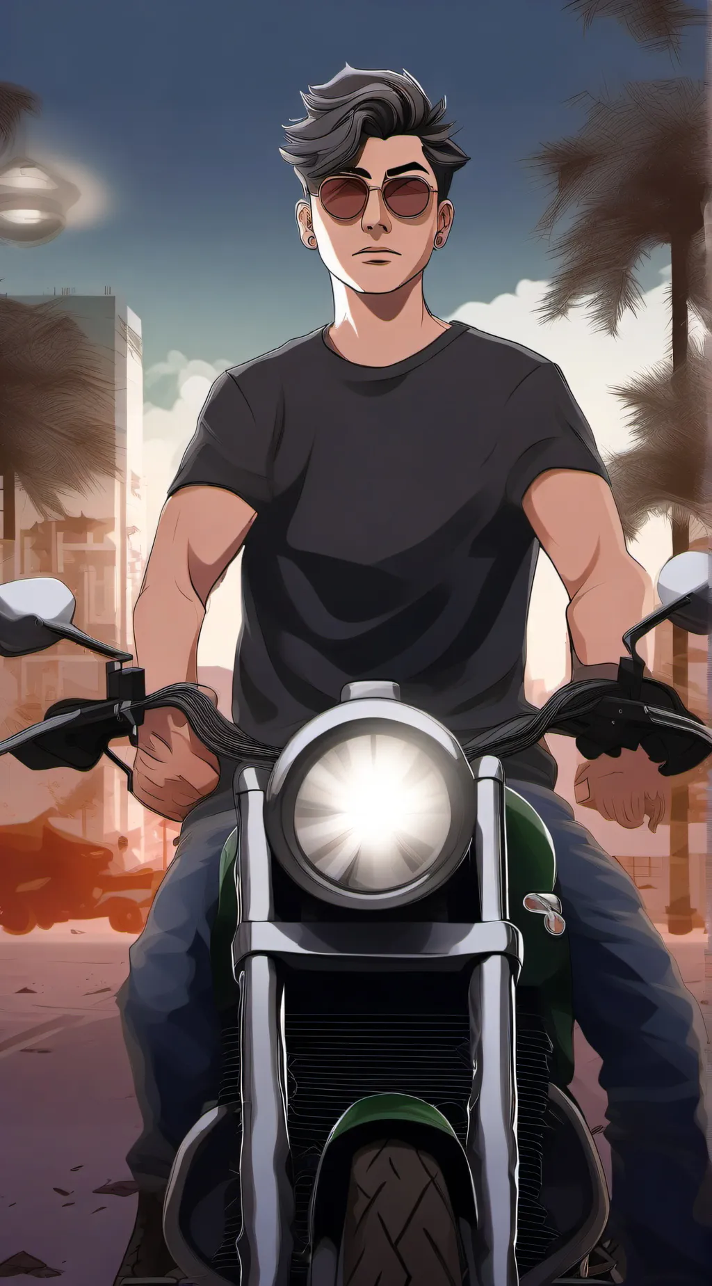 ai character: Alex background