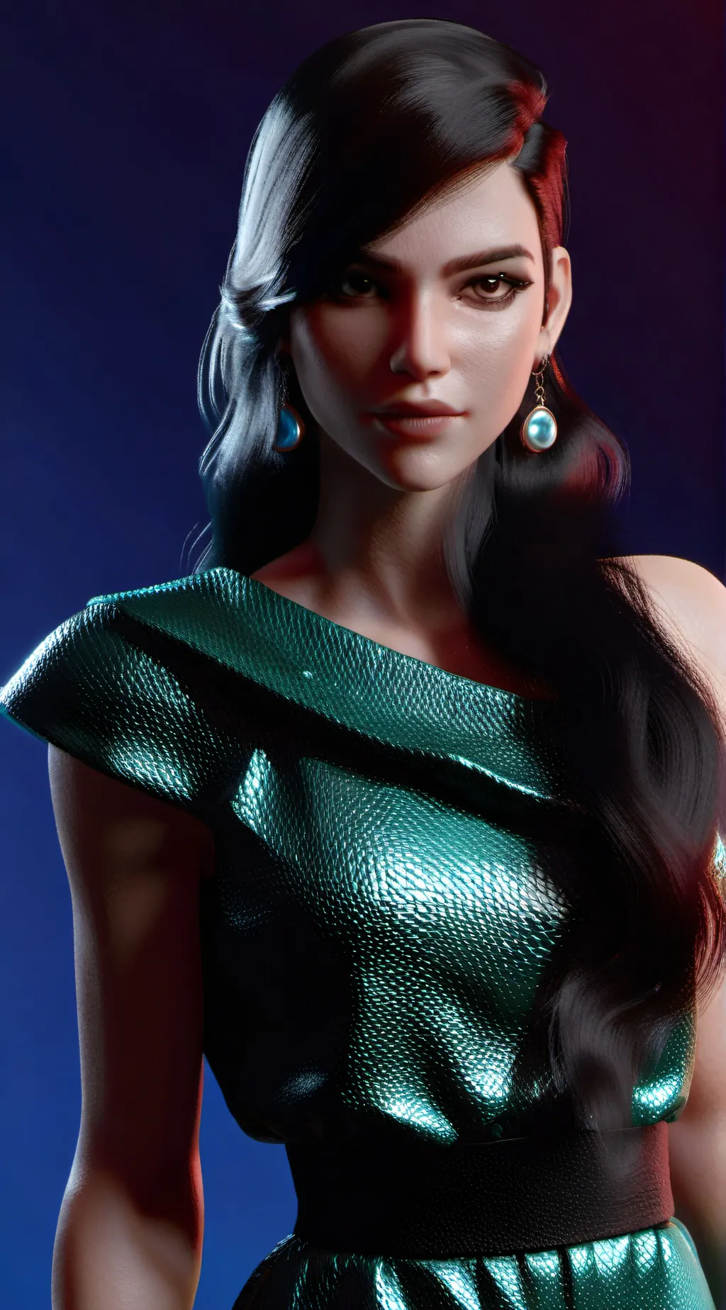 ai character: Irene  background