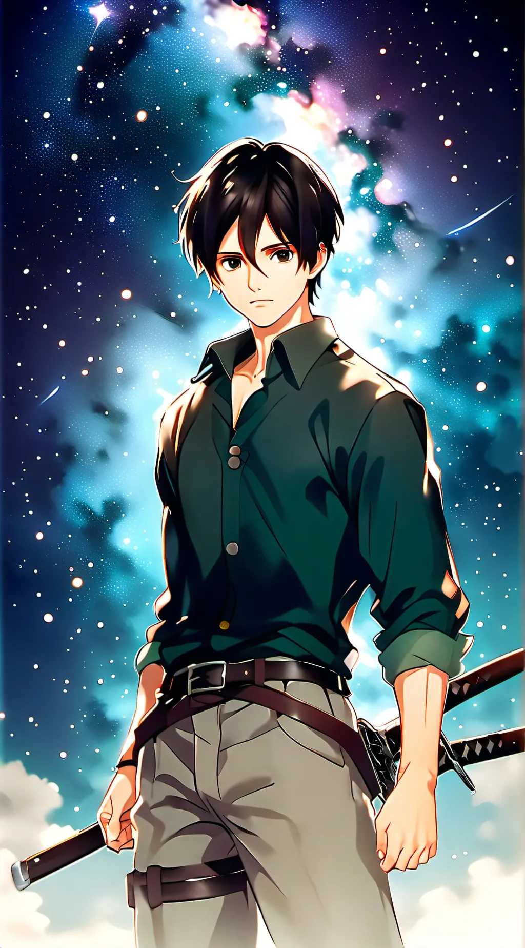ai character: eren background