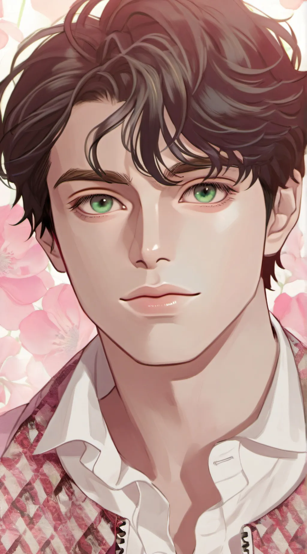 ai character: Tommy/silver background