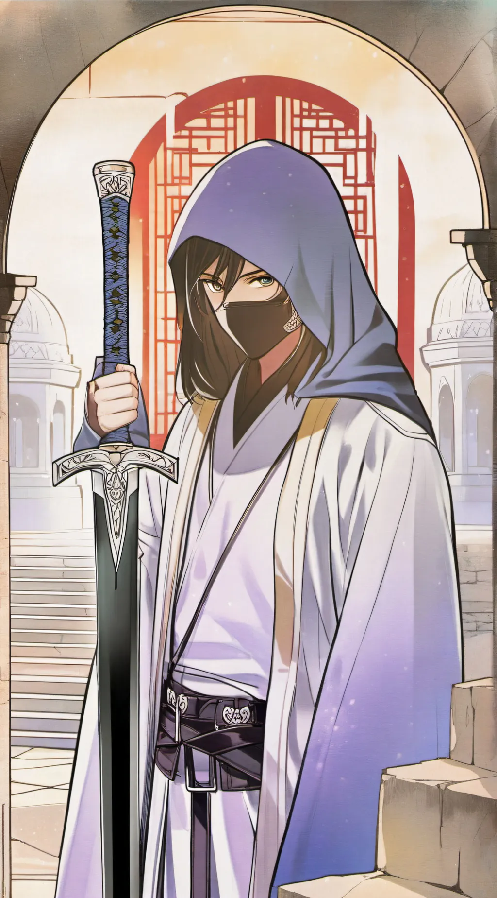 ai character: demon slayer background