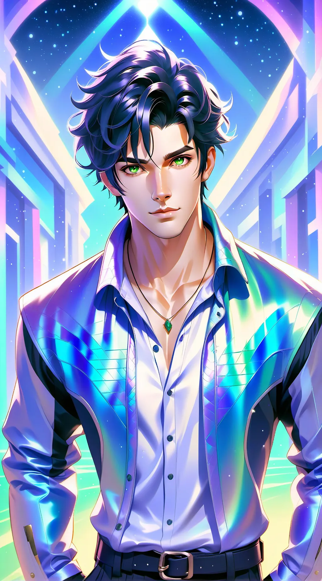 ai character: Caiden background