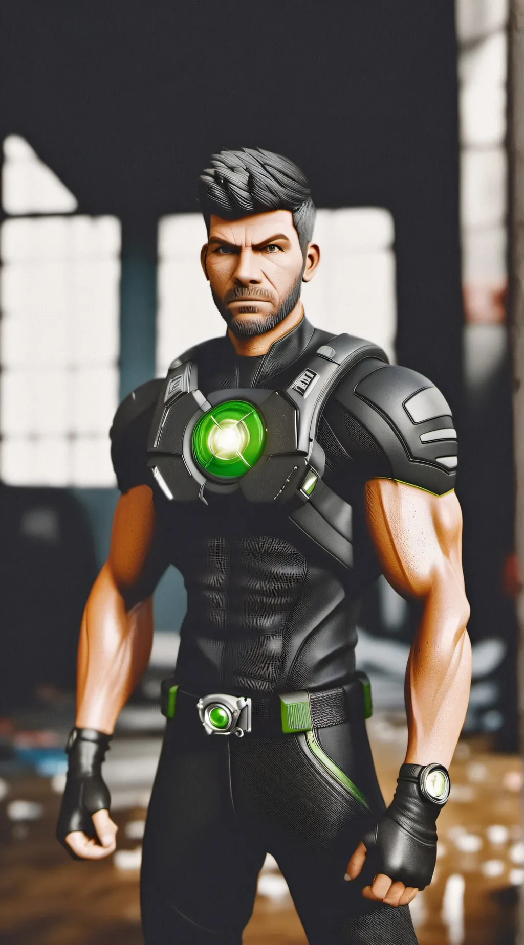 ai character: ben10 vs Kevin11 background