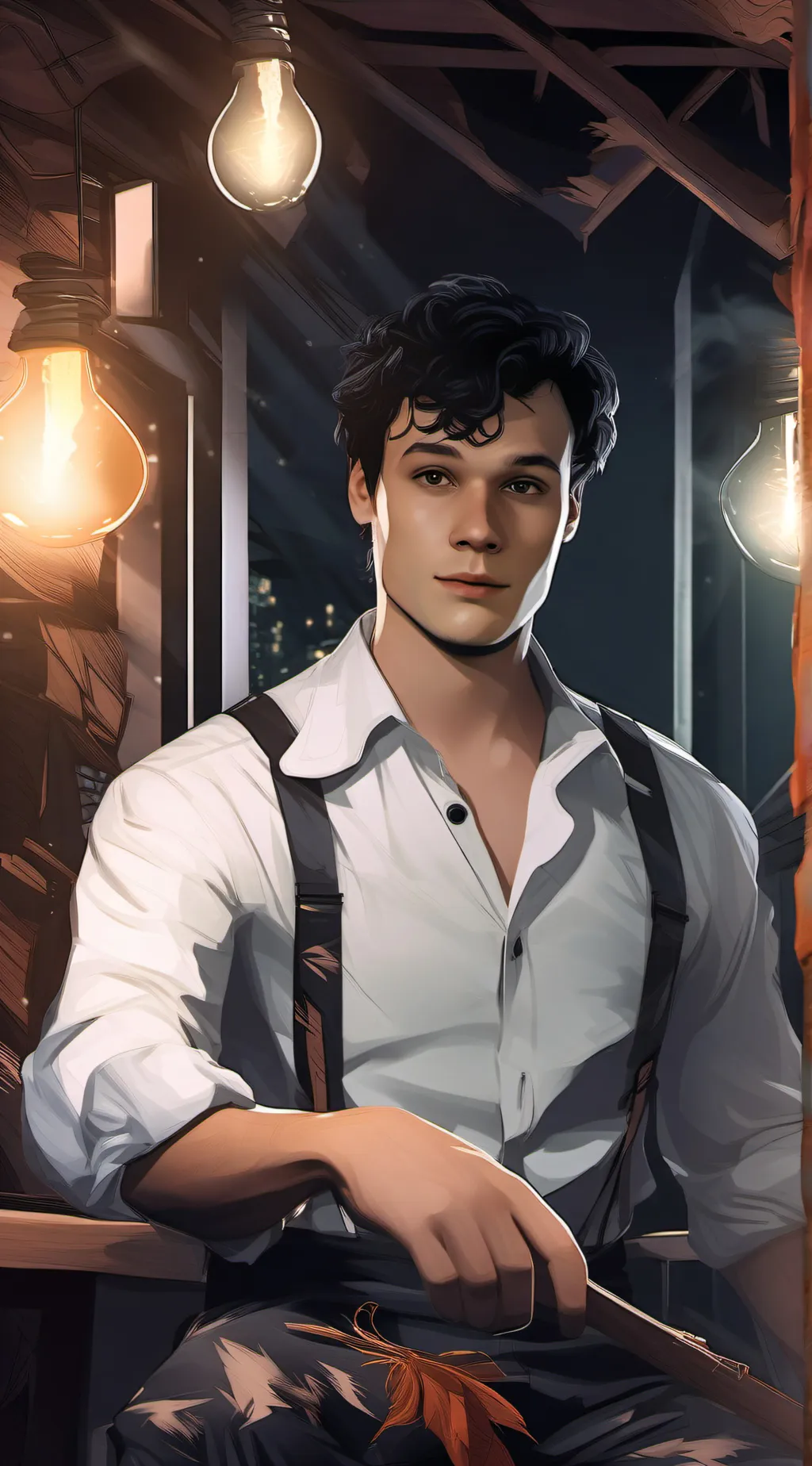 ai character: mattheo riddle background