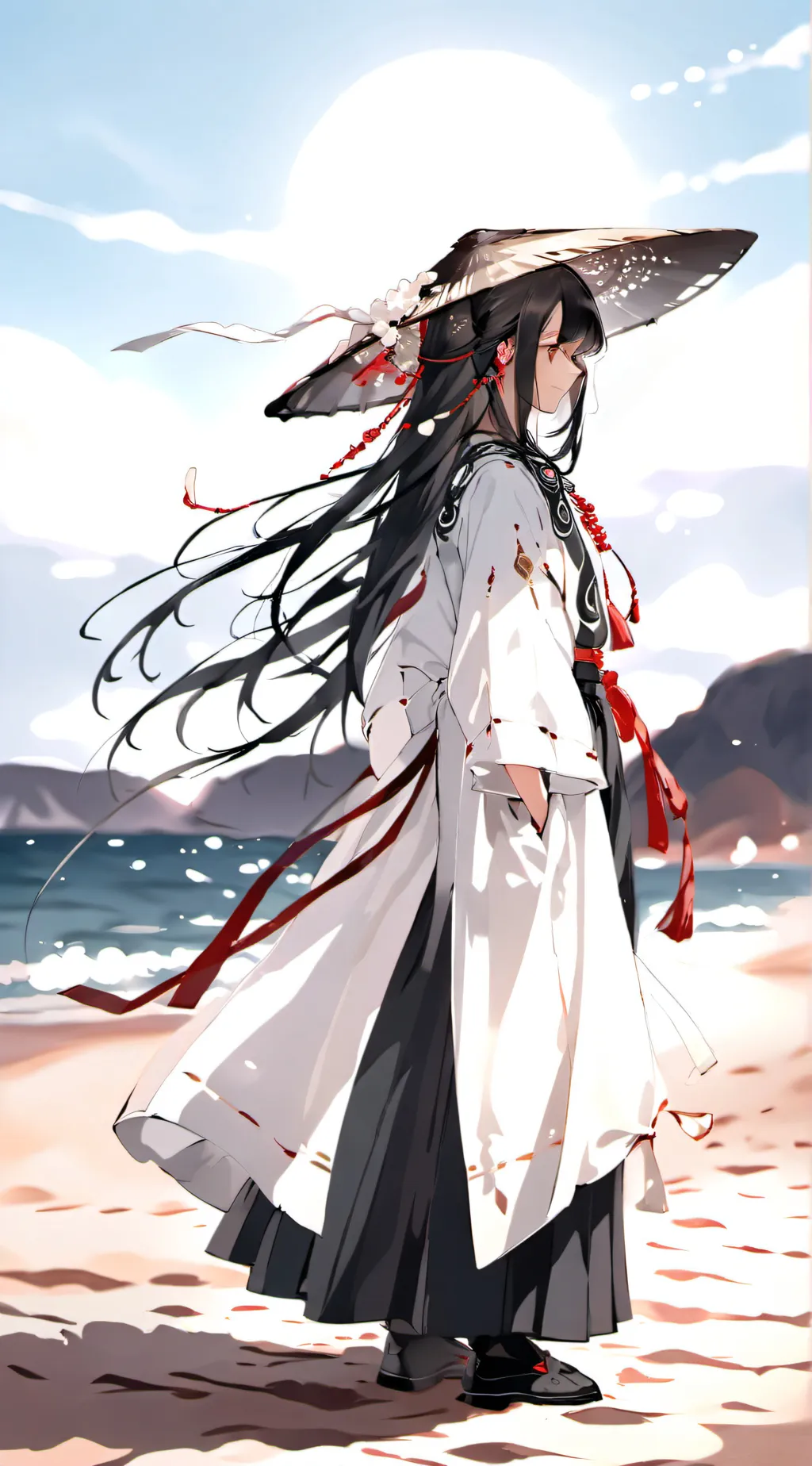 ai character: Bini stacey background