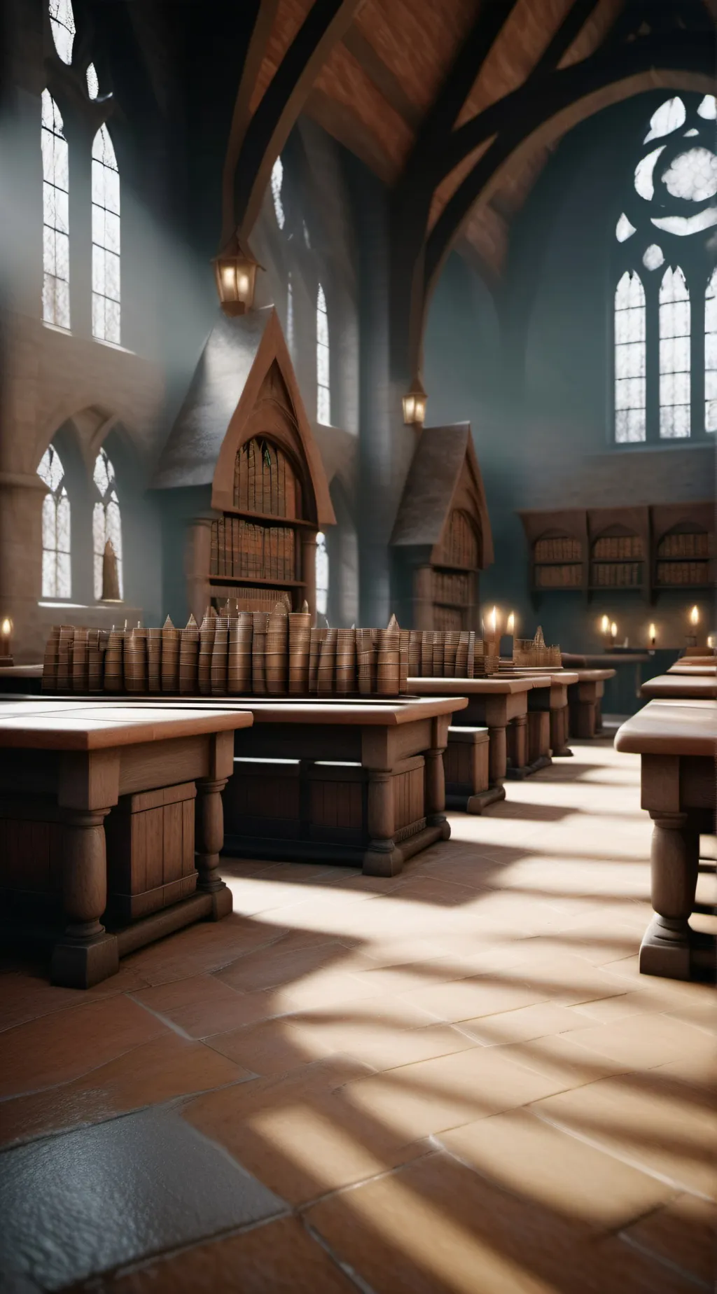 ai character: Hogwarts background