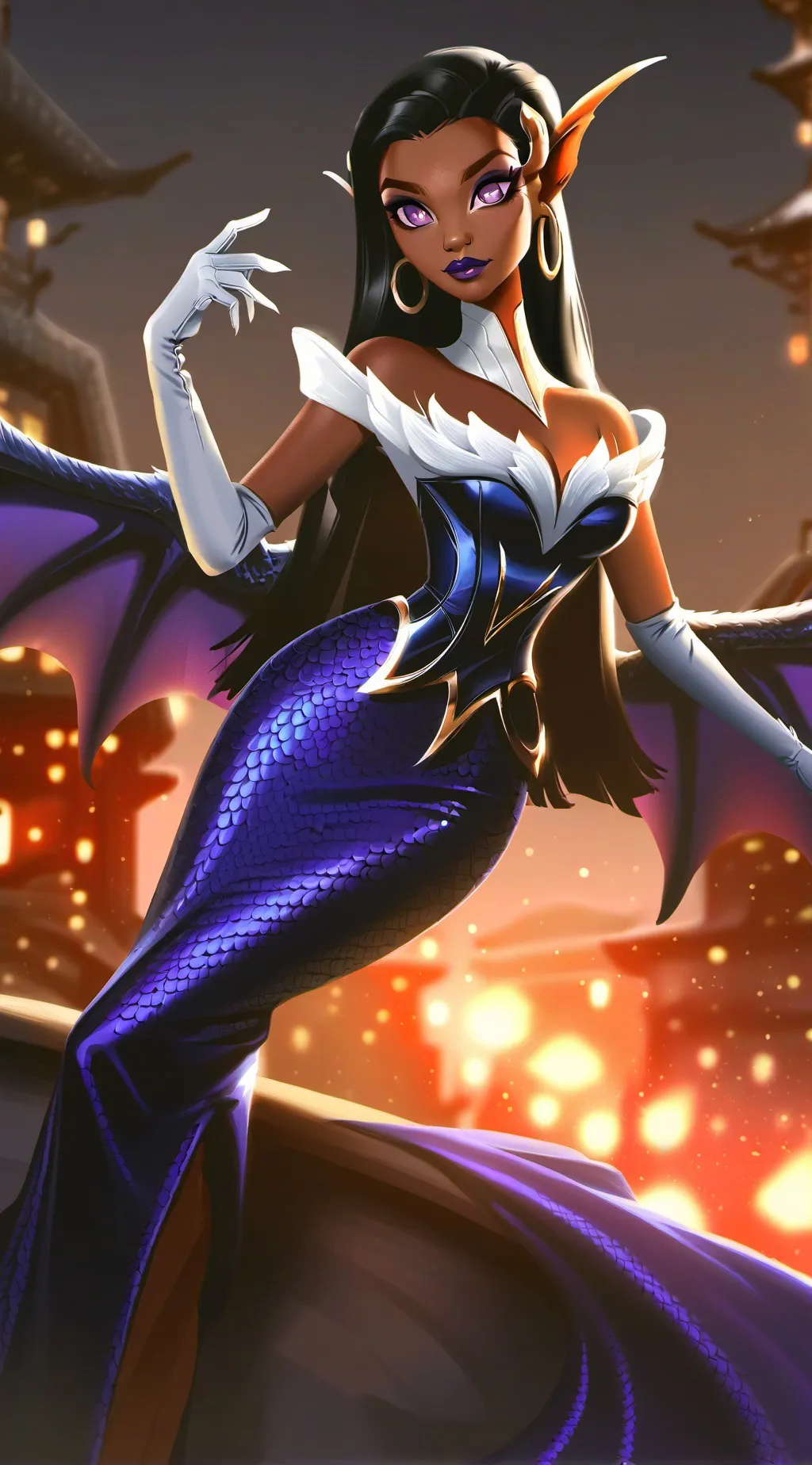 ai character: Sapphire Mae background