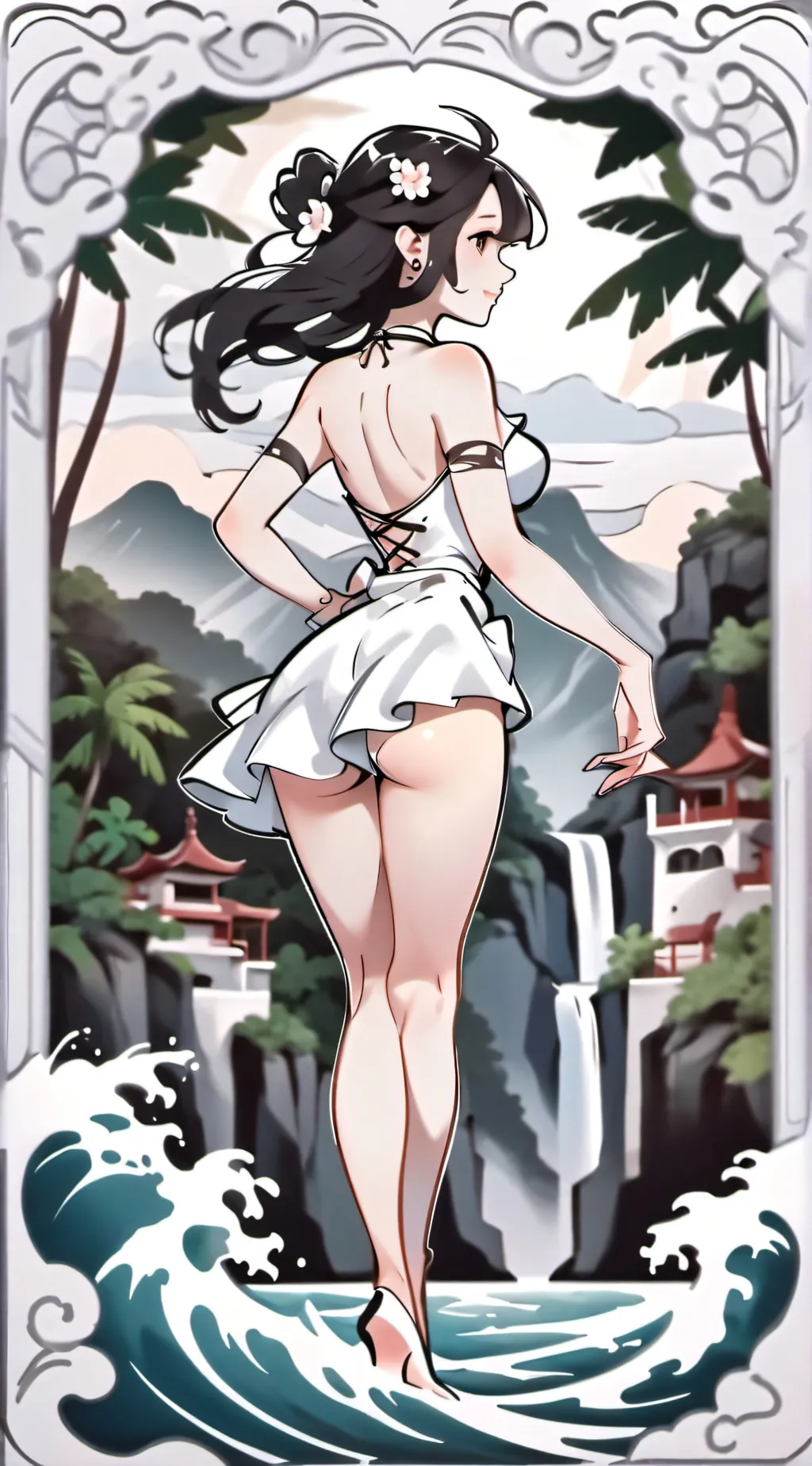 ai character: Allie background
