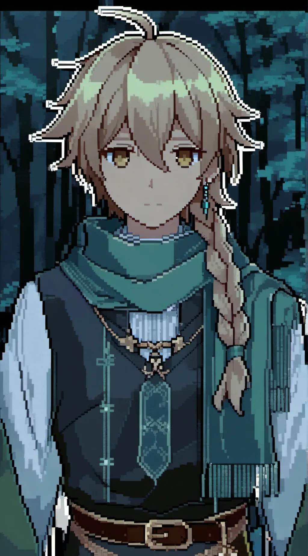 ai character: Tester background