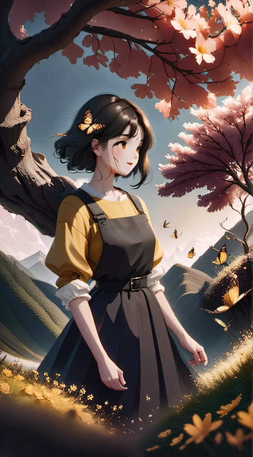 ai character: daisy background