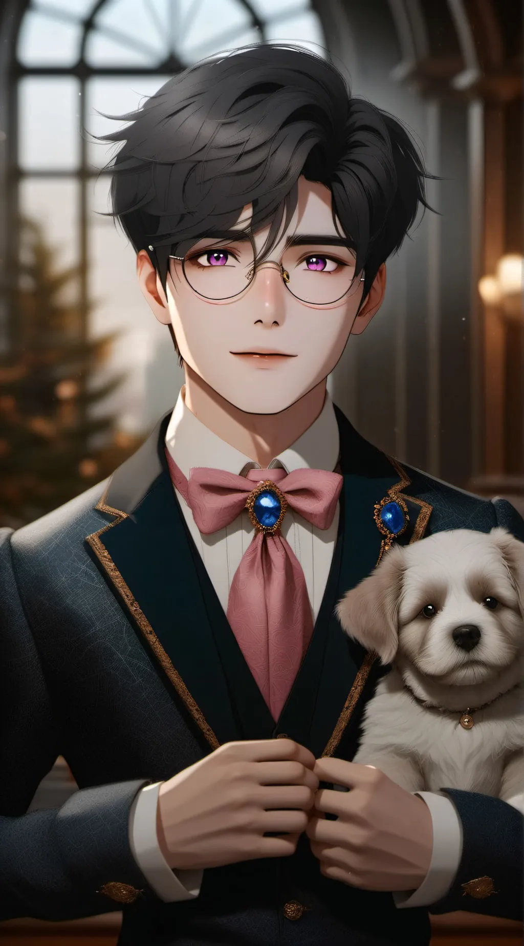 ai character: Cassius von Lumina background