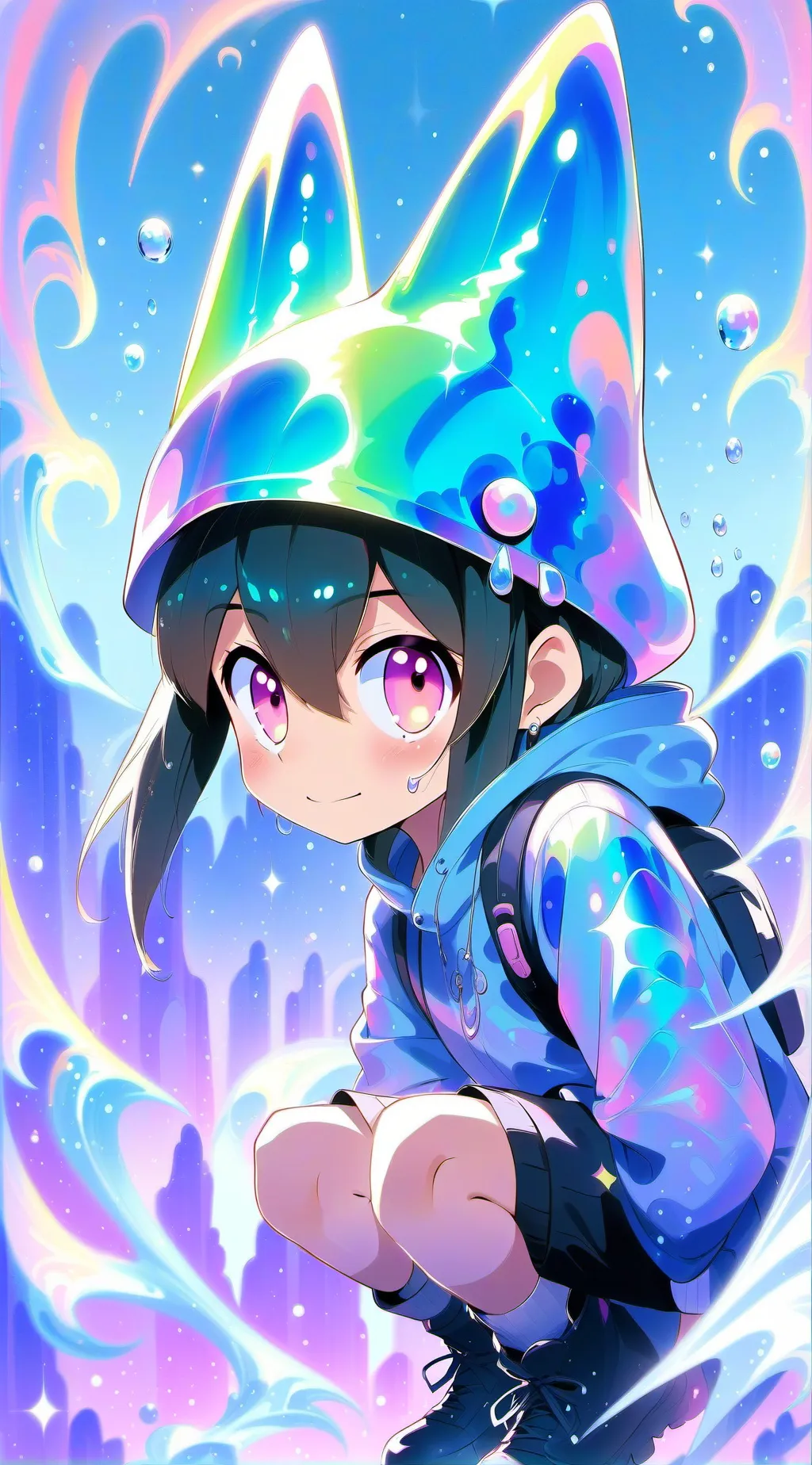 ai character: mha  background