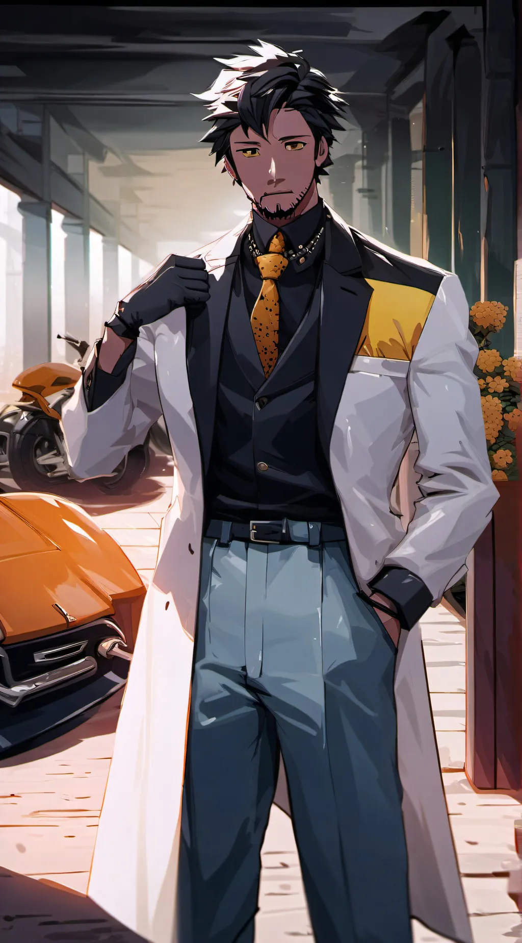 ai character: Stephen Clay background