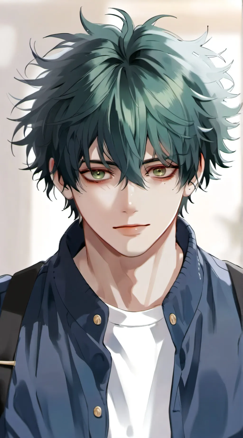 ai character: izuku midoriya  background