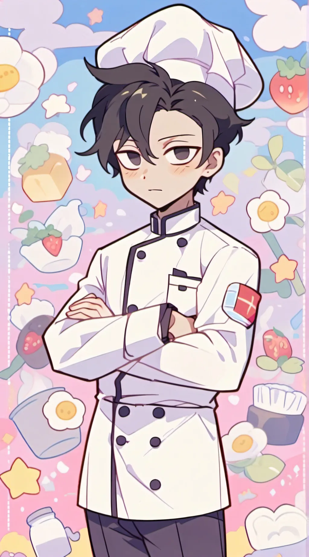 ai character: Dead plate  background