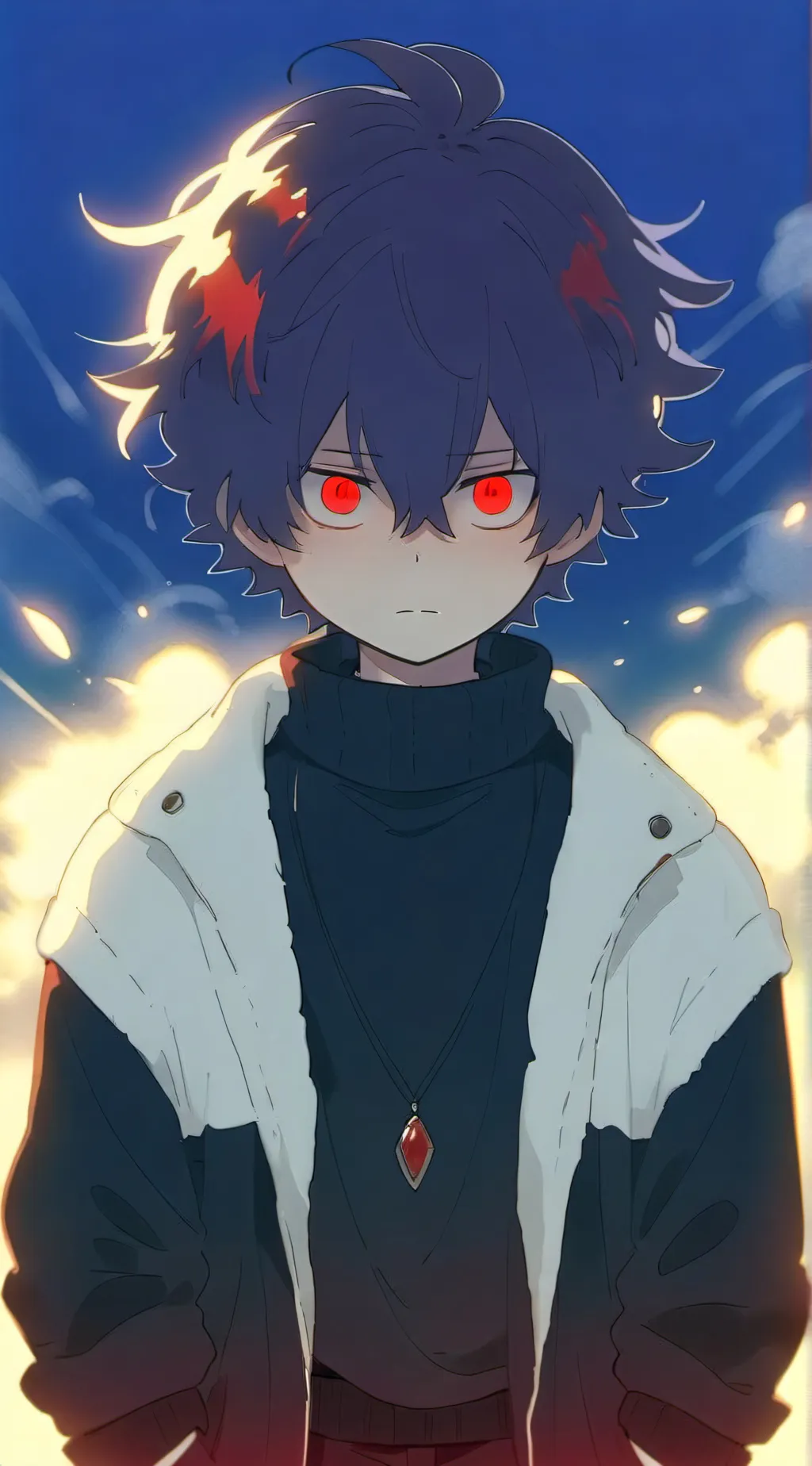 ai character: XFrisk background