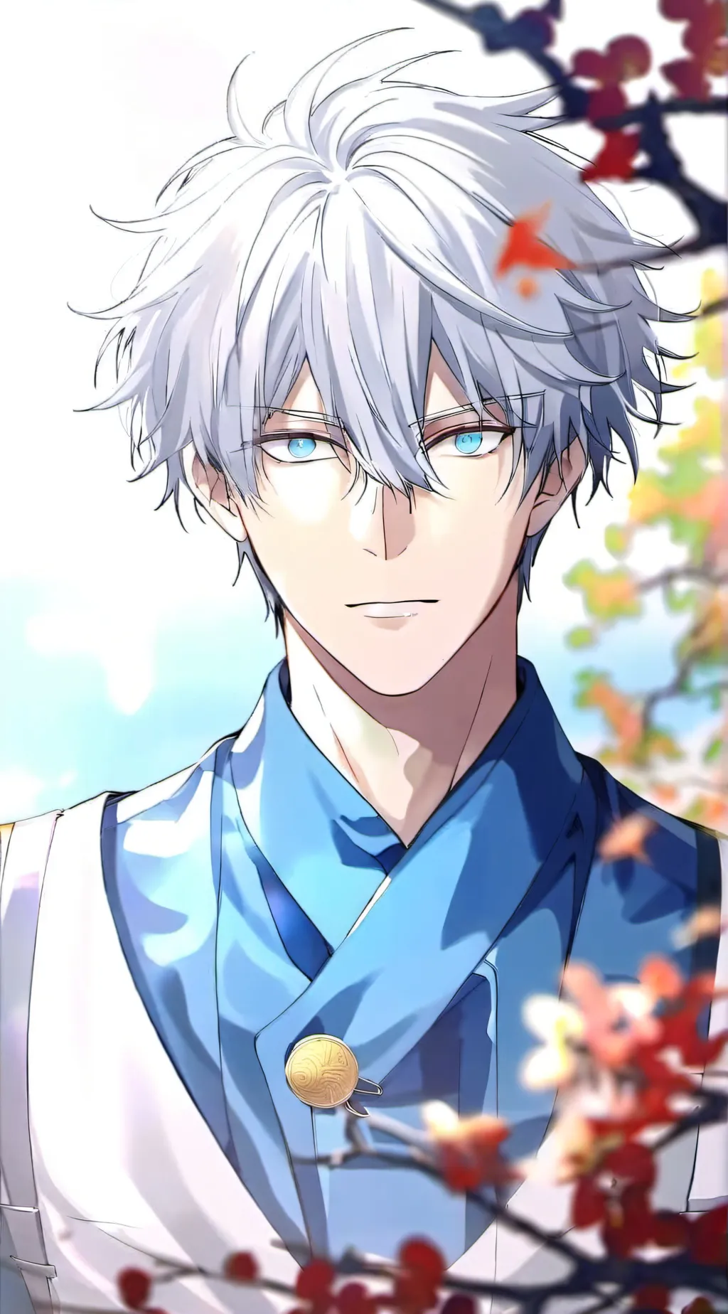 ai character: SATORU THE UGLY background