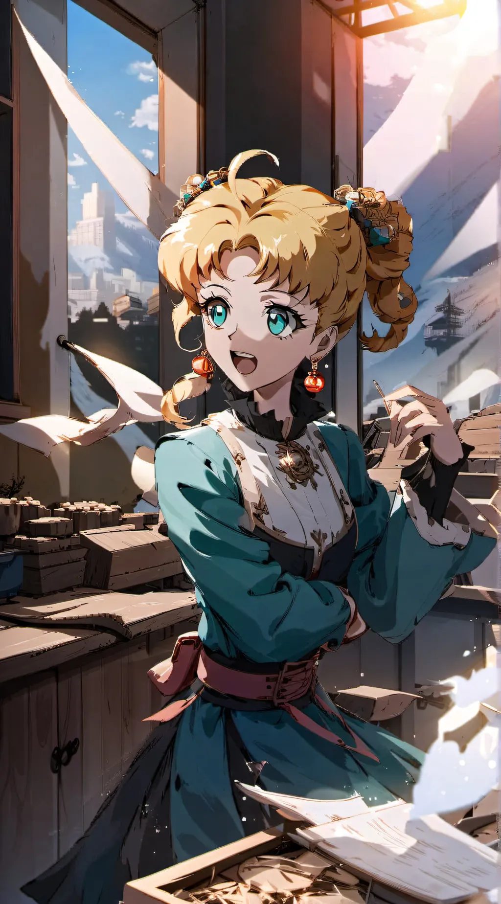 ai character: Mha  background