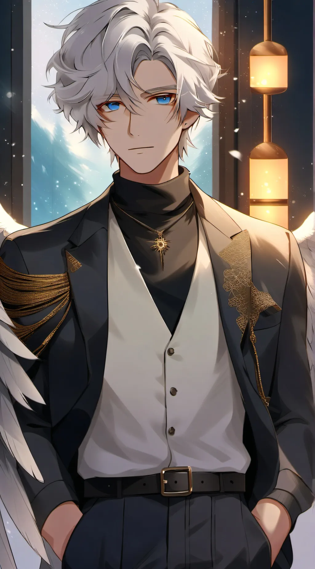 ai character: Amiaki background