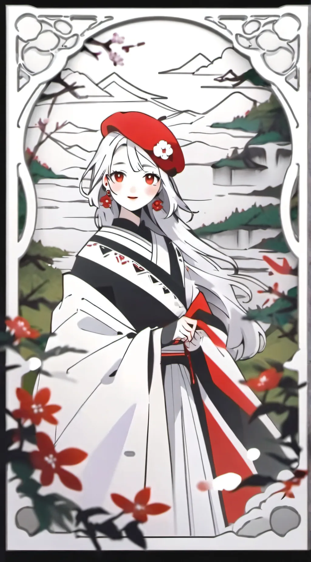 ai character: make background