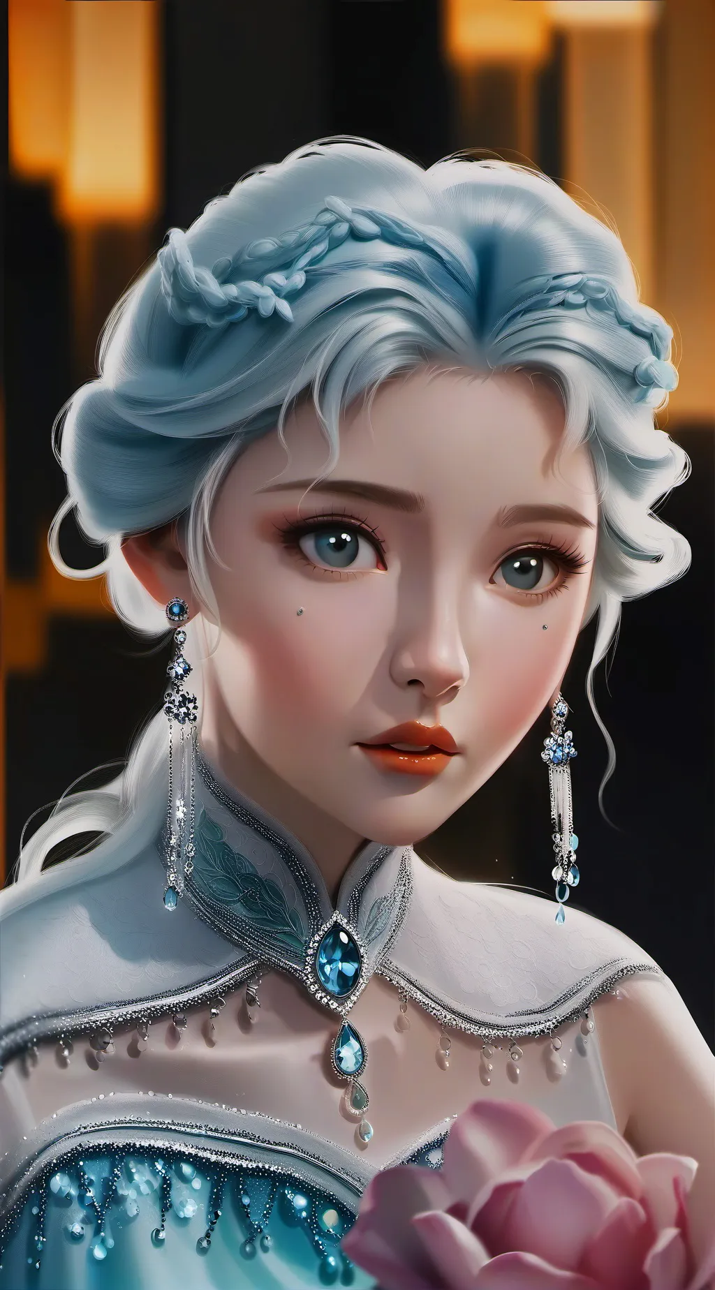 ai character: Elsa background