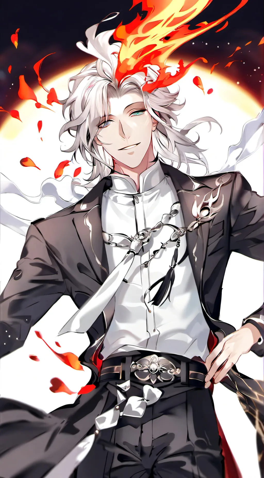 ai character: Hashiras background