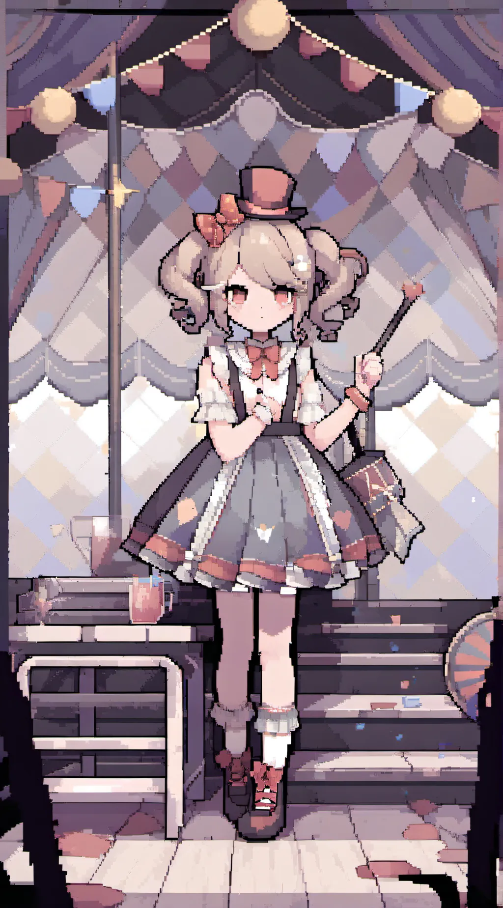 ai character: Tadc circle  background