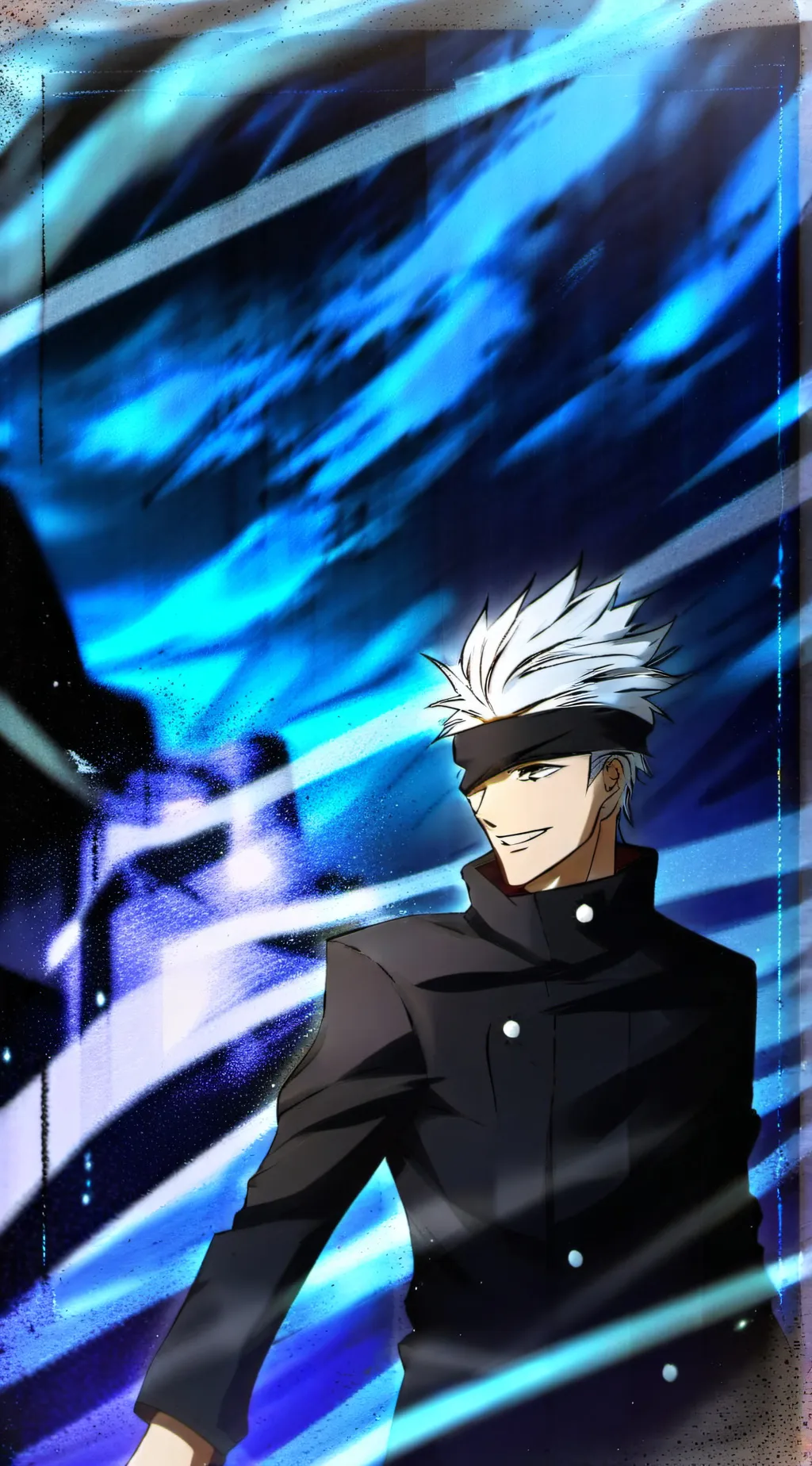 ai character: gojo sataro background
