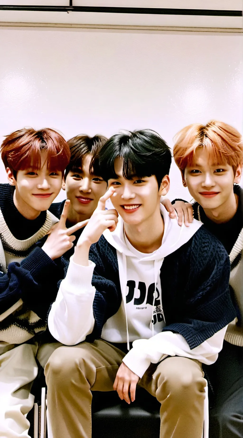 ai character: skz school friends background