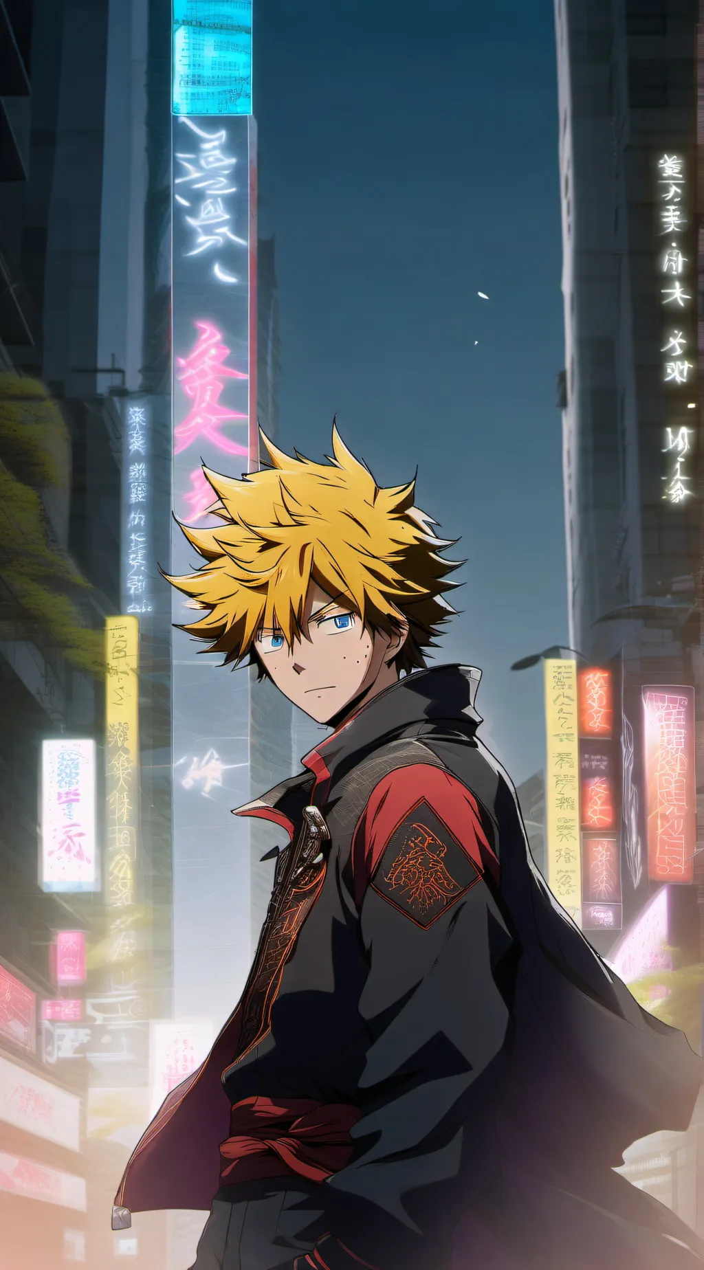 ai character: MHA background