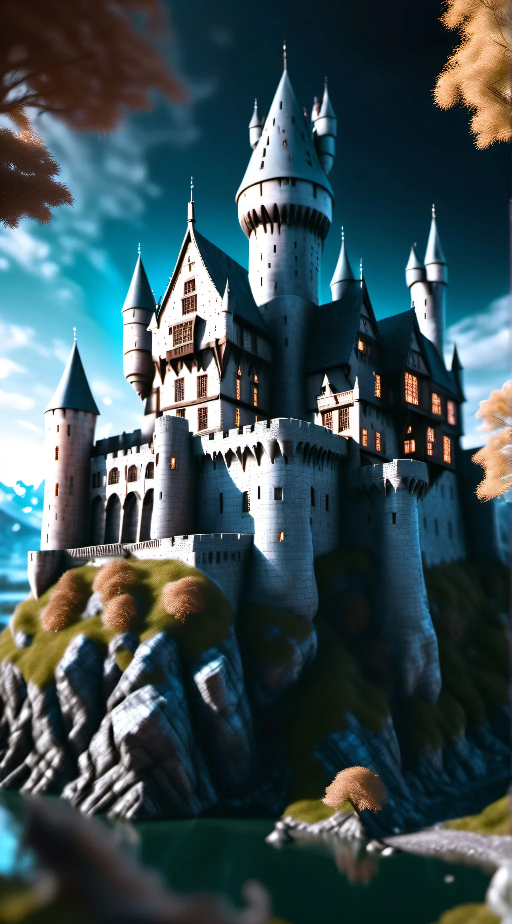 ai character: hargwarts background