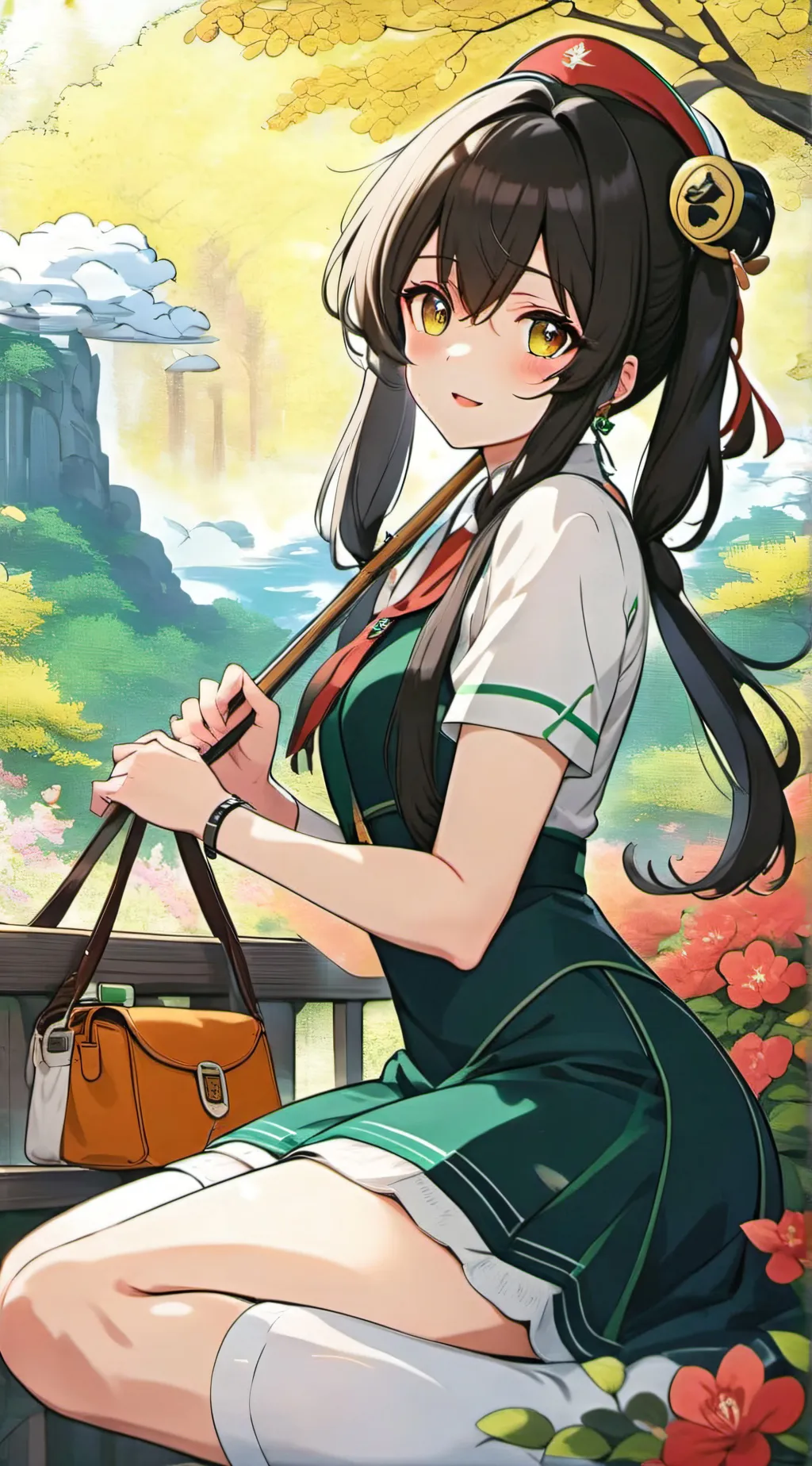 ai character: (lia gassy) background