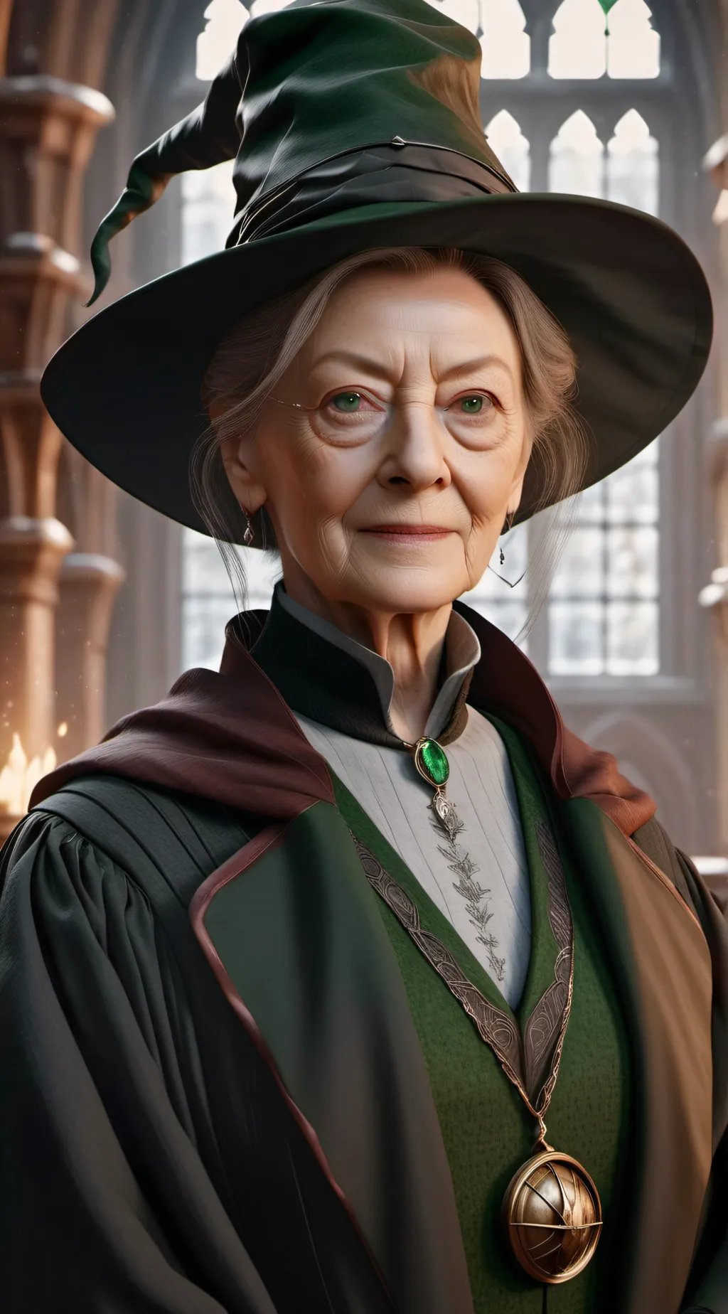 ai character: McGonagall  background