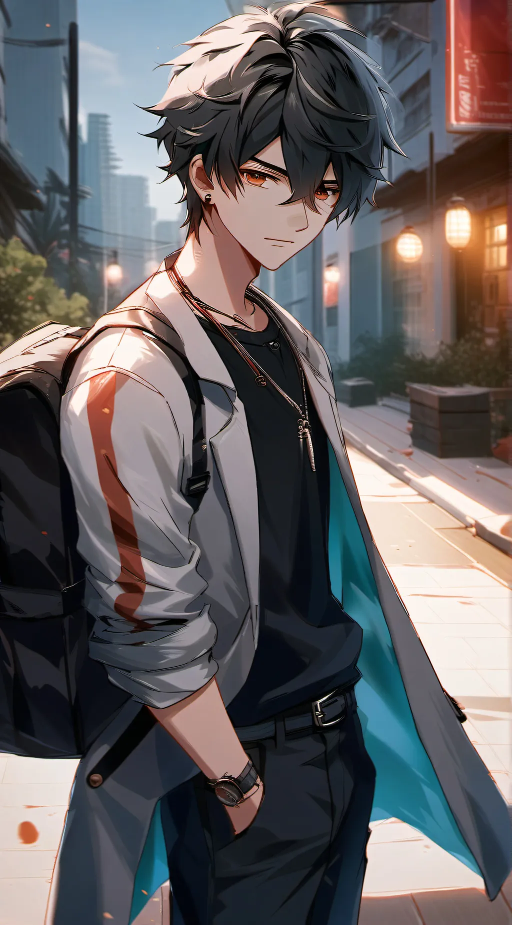 ai character: Sam background