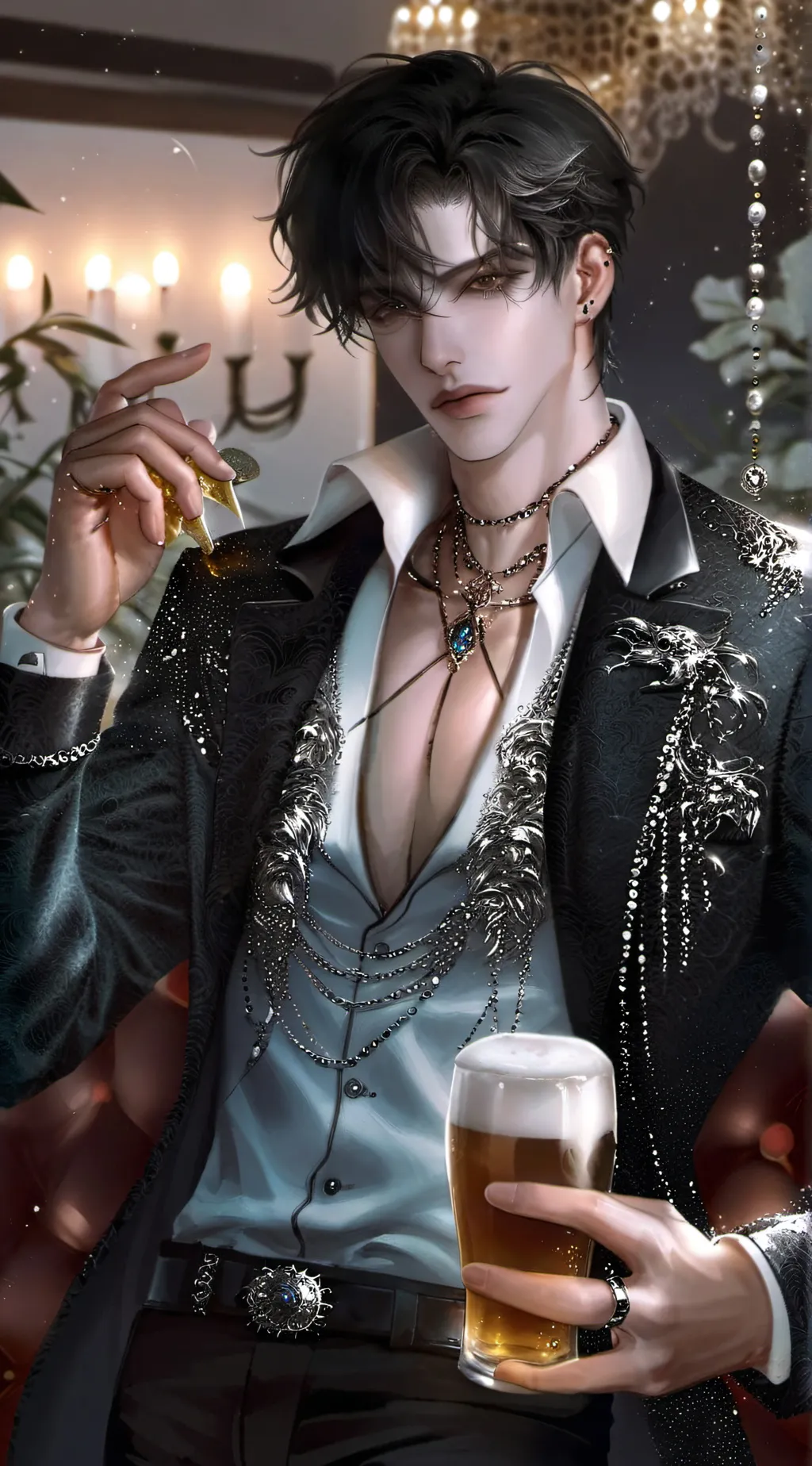 ai character: JIN background