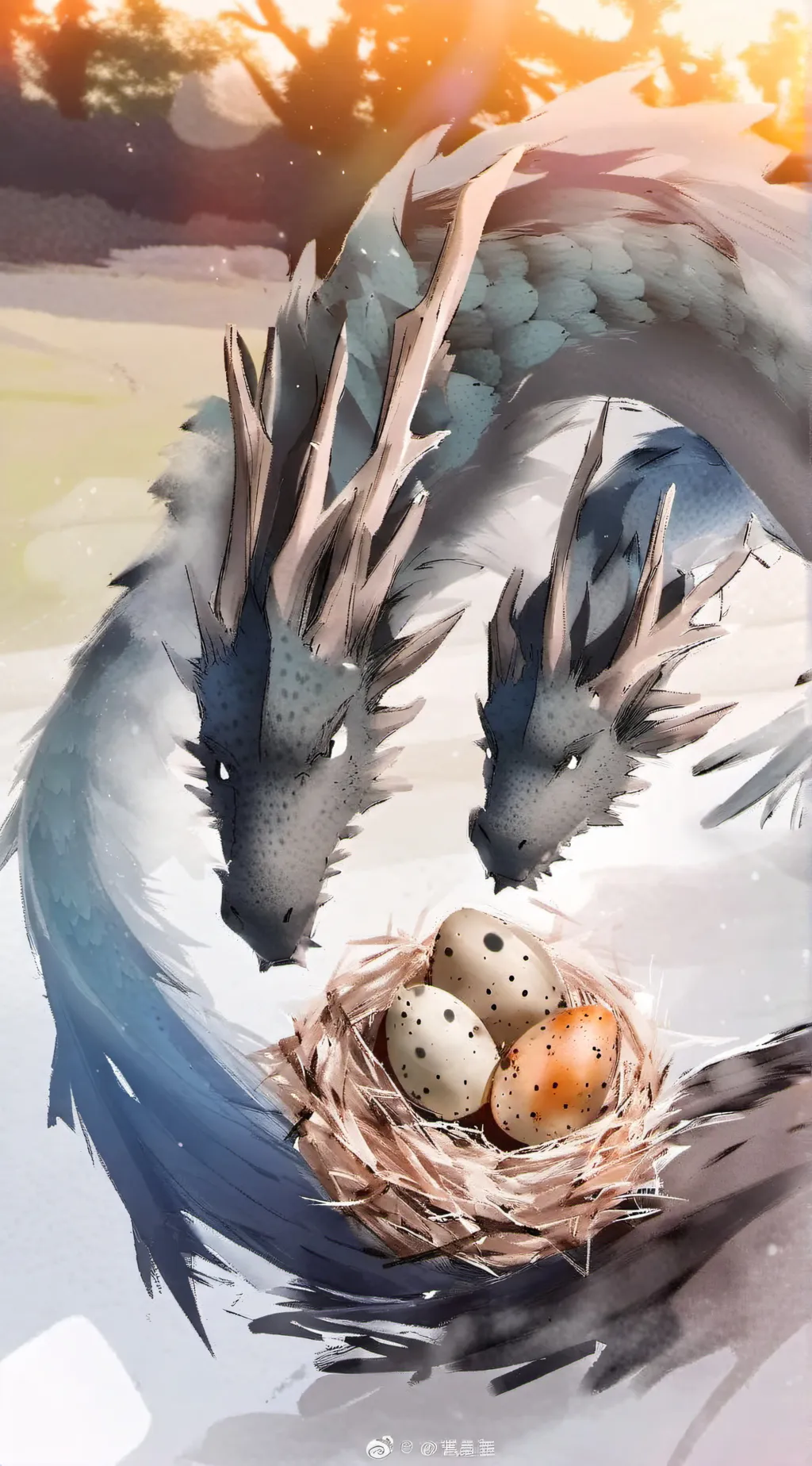 ai character: a dragons life background