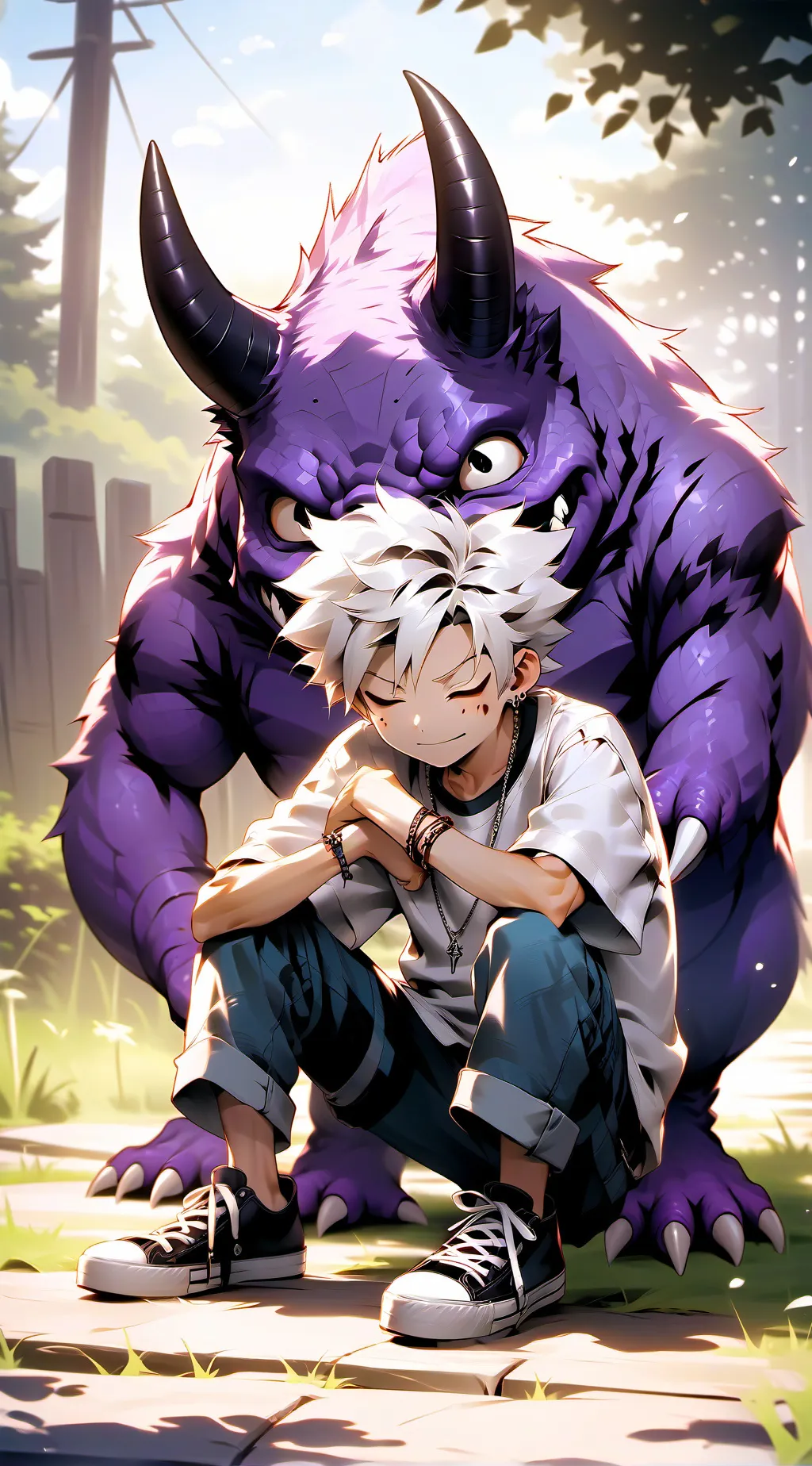 ai character: Asher and Nix background