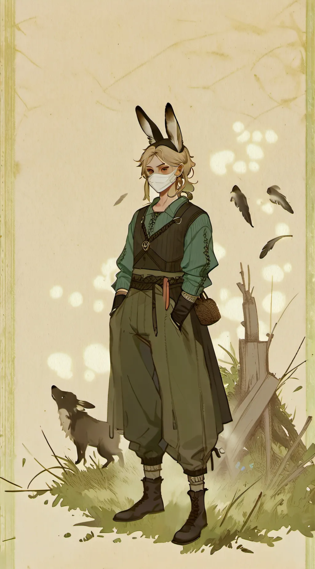 ai character: Kammila background