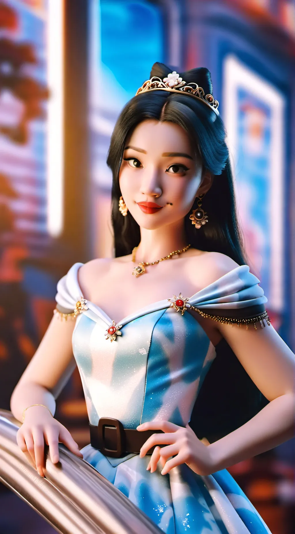 ai character: Emma queen background