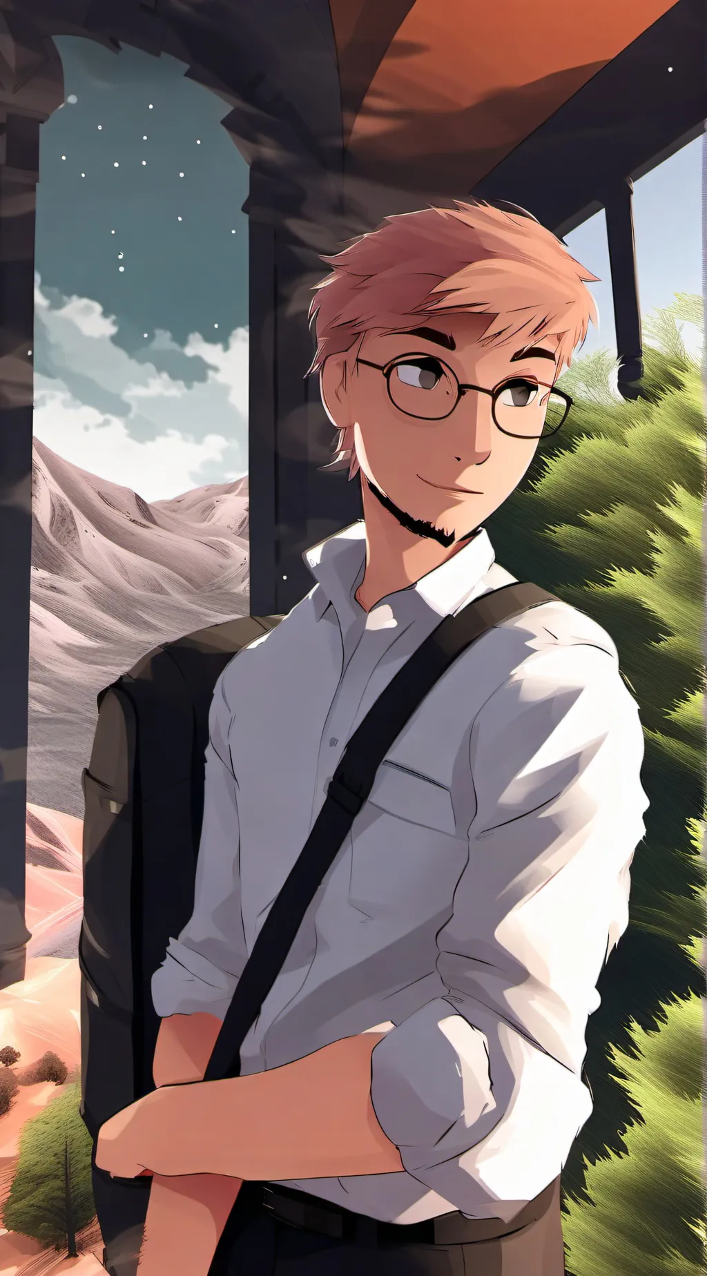ai character: adrien agreast background