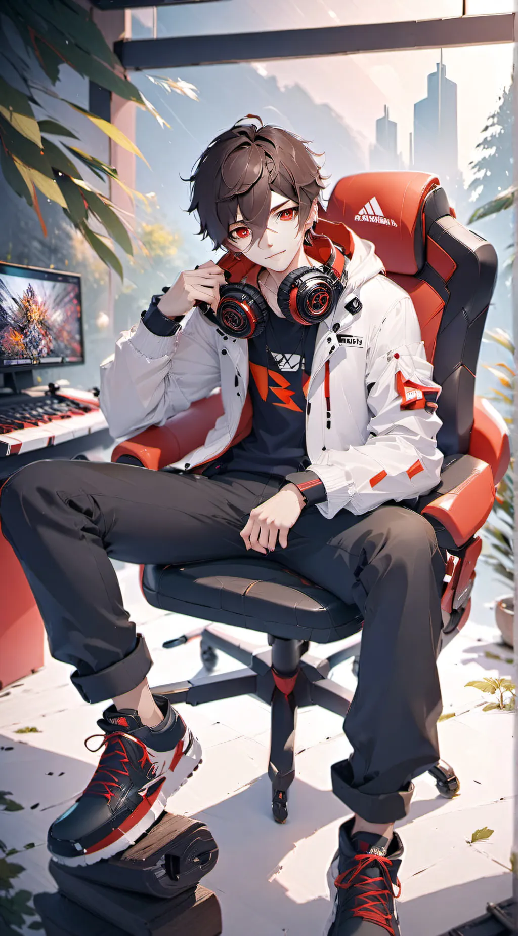 ai character: Scott levi background