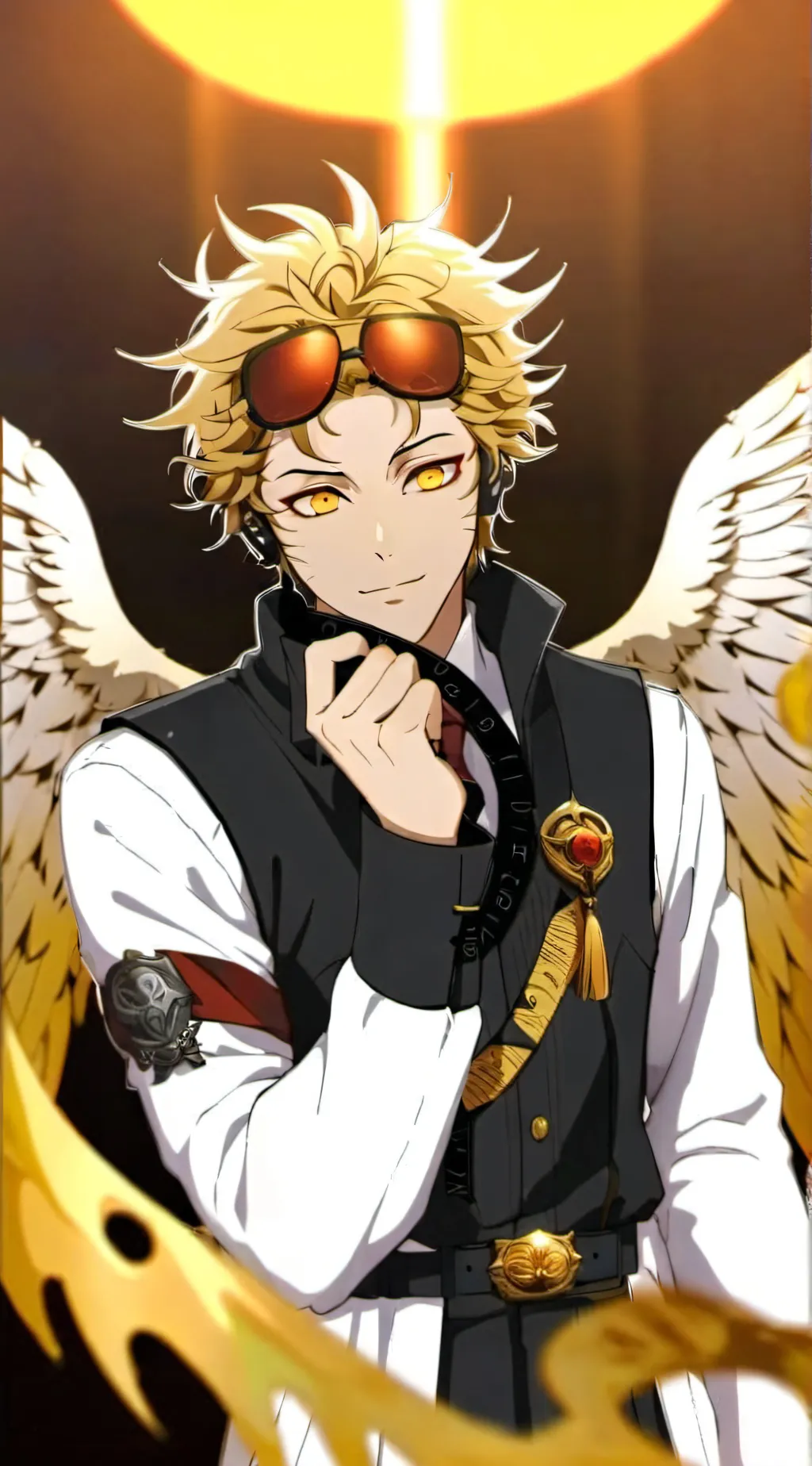 ai character: Keigo Takami background