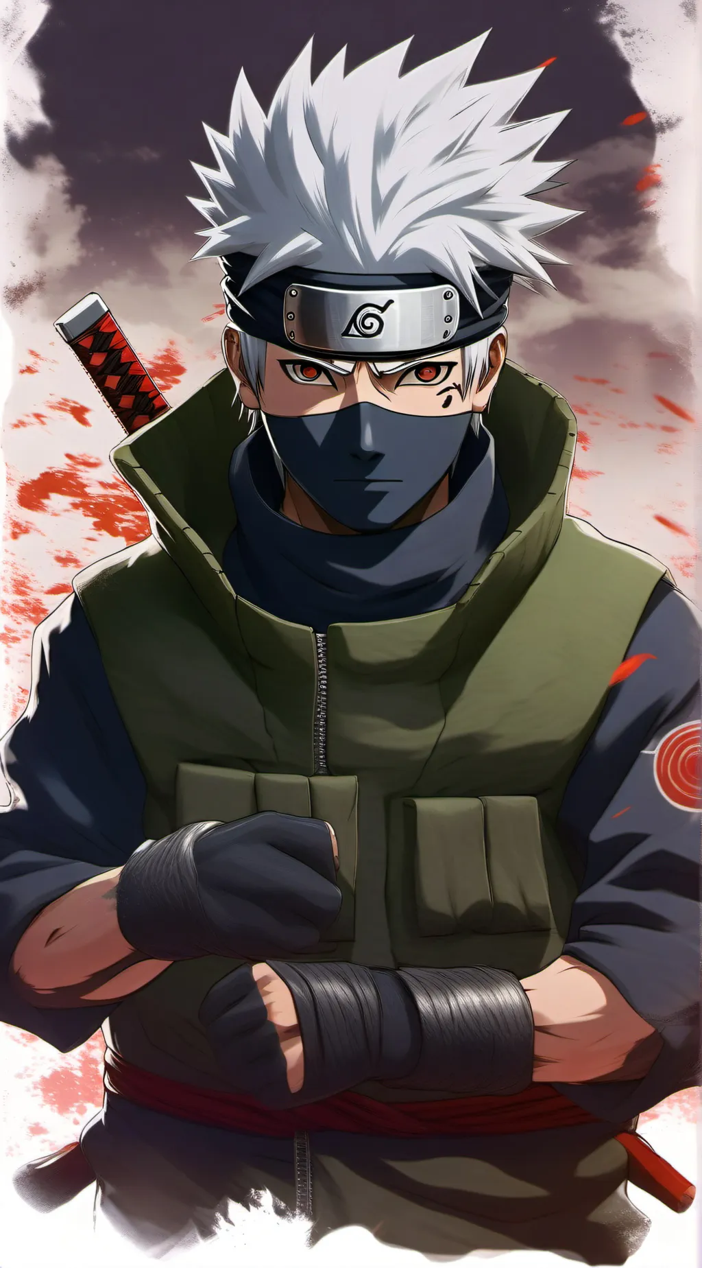 ai character: Kakashi background