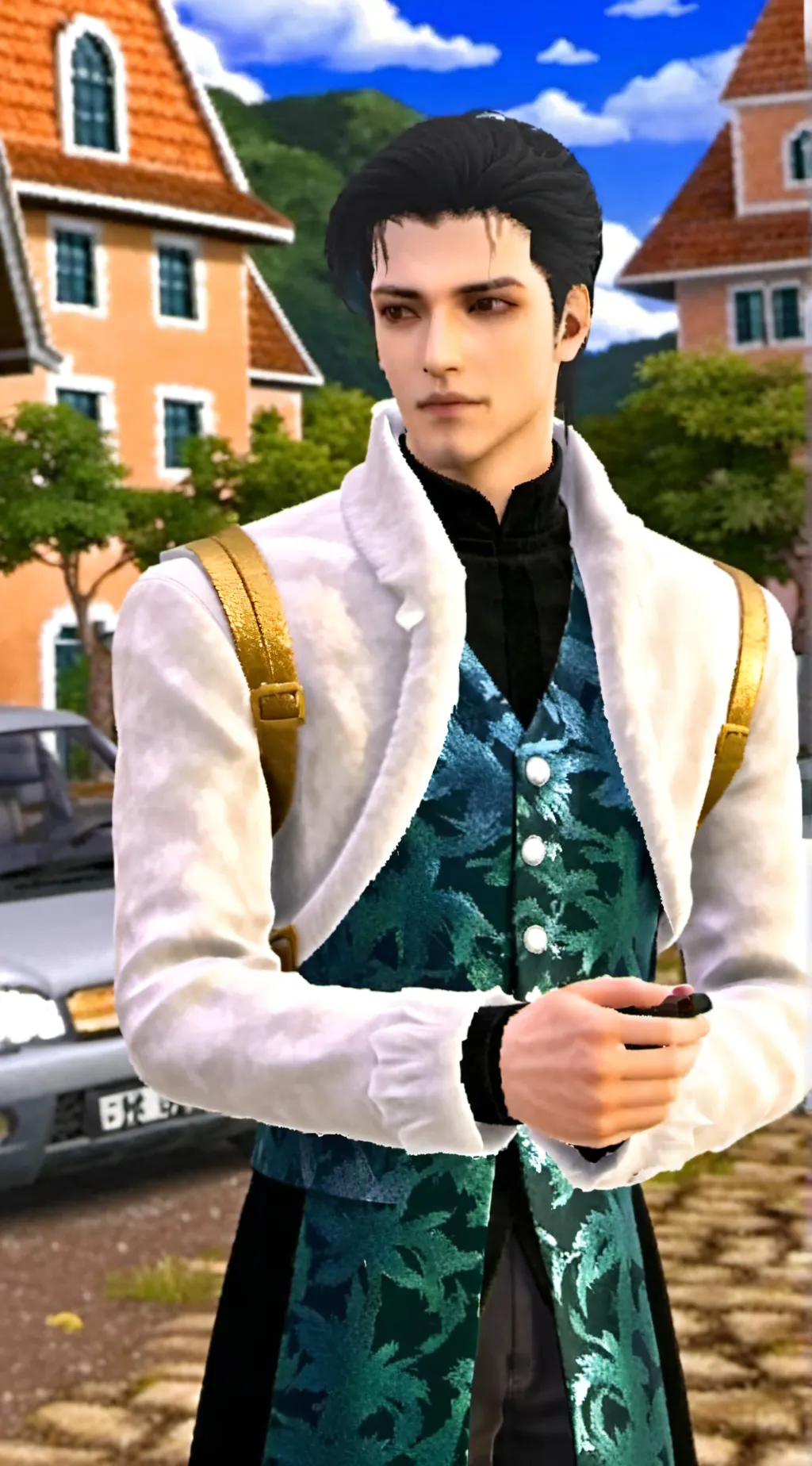 ai character: Funny Man background