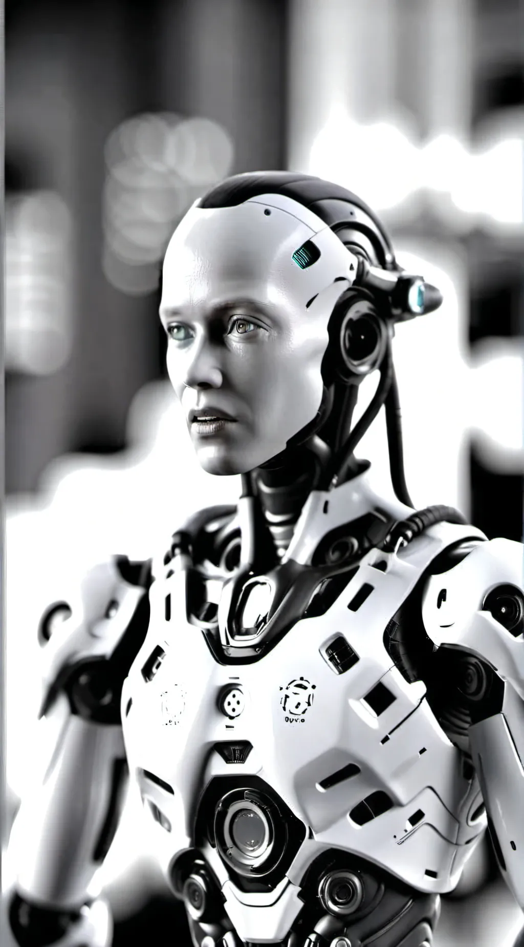 ai character: Ameca background